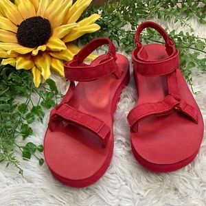 Teva Red Women's Sandals